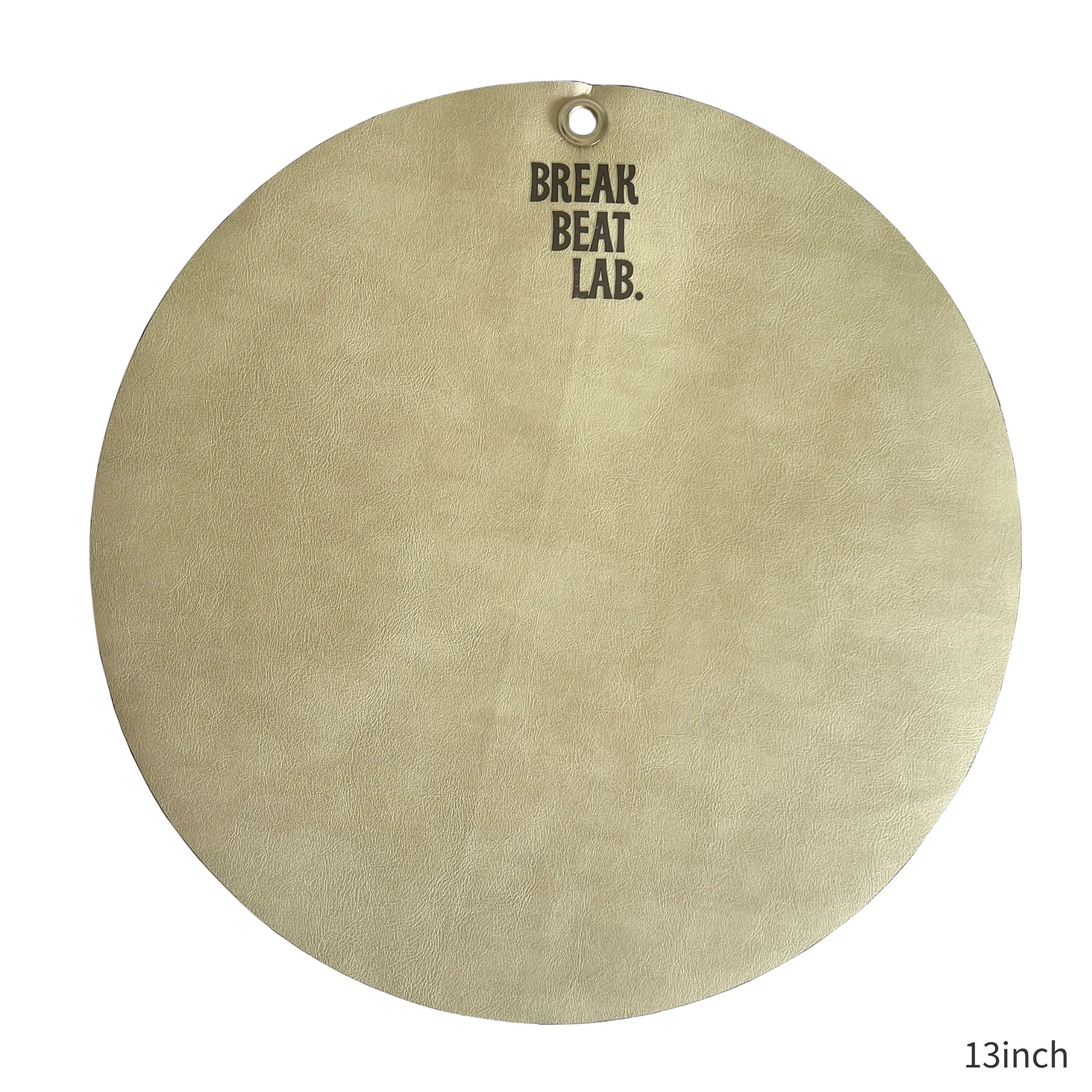 BREAKBEAT LAB. 13インチ合皮レザーミュート 1.0mm（単体・表面全体像）